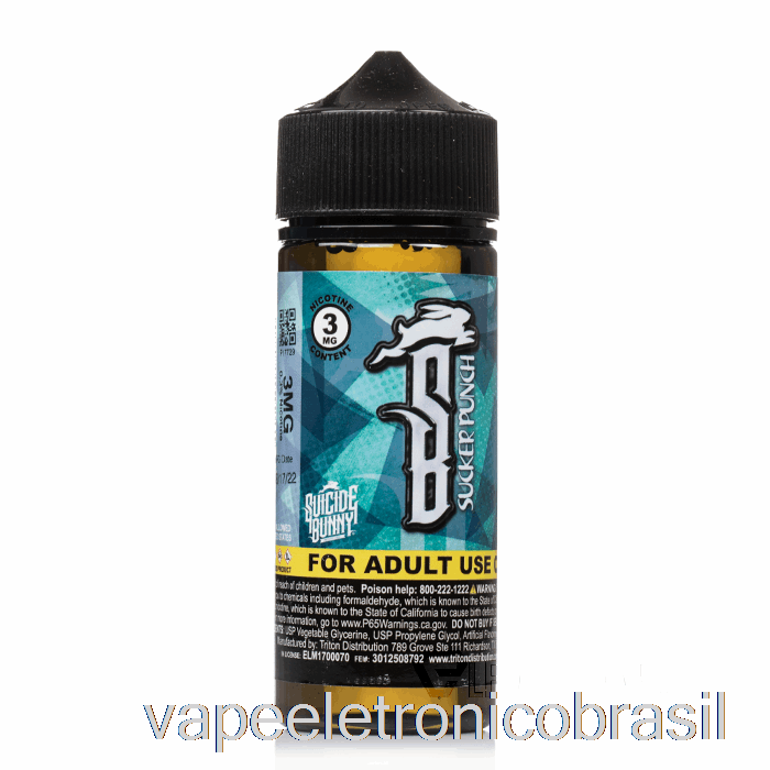 Vape Vaporesso Otário Soco - Coelho Suicida - 120ml 3mg